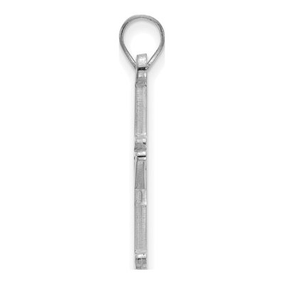 Vanderbilt University 10K White Gold Large Pendant – view 2