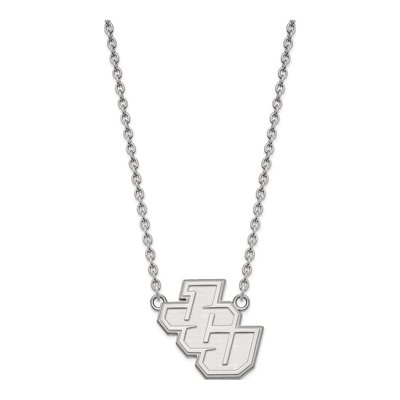John Carroll University 10K White Gold Large Pendant Necklace – view 2