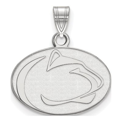 Pennsylvania State University 10K White Gold Penn Lion Small Pendant