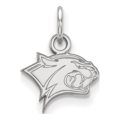 University of New Hampshire 10K White Gold UNH Wildcats Extra Small Pendant