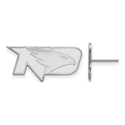 University of North Dakota 10K White Gold Small Stud Earrings