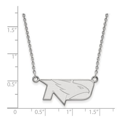 University of North Dakota 10K White Gold Small Necklace – view 2