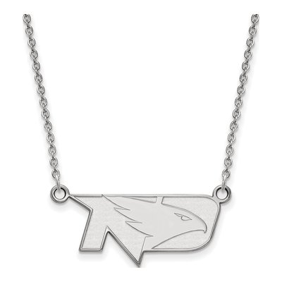 University of North Dakota 10K White Gold Small Necklace