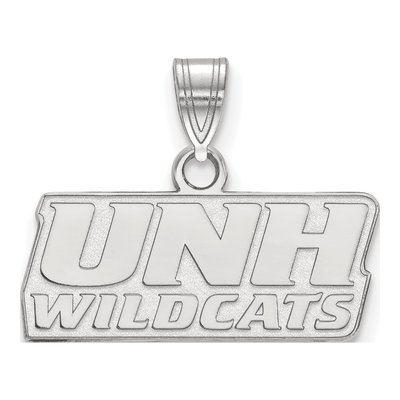 University of New Hampshire 10K White Gold Small Pendant
