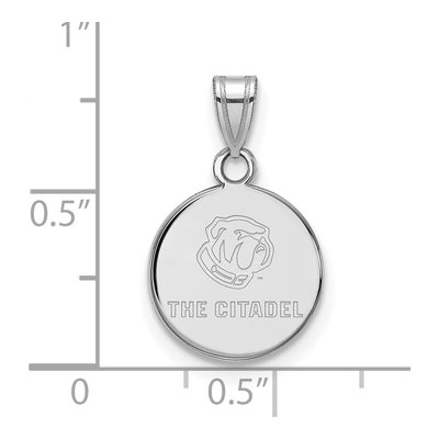 The Citadel 10K White Gold Small Pendant – view 2