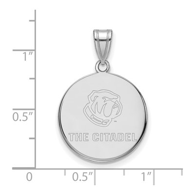 The Citadel 10K White Gold Large Pendant – view 2