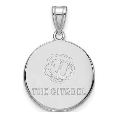 The Citadel 10K White Gold Large Pendant