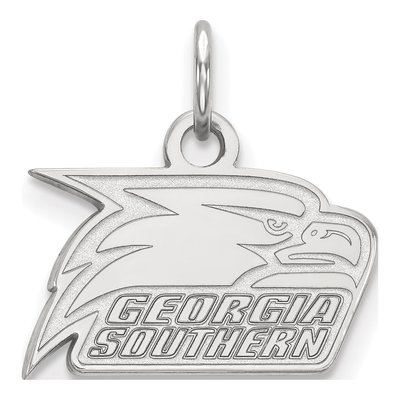Georgia Southern University 10K White Gold Eagle Extra Small Pendant