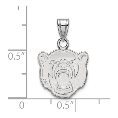 Baylor University 10K White Gold Small Pendant – view 2