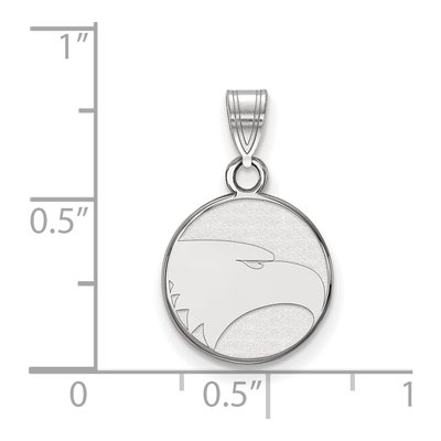 Georgia Southern University 10K White Gold Eagle Small Pendant – view 2