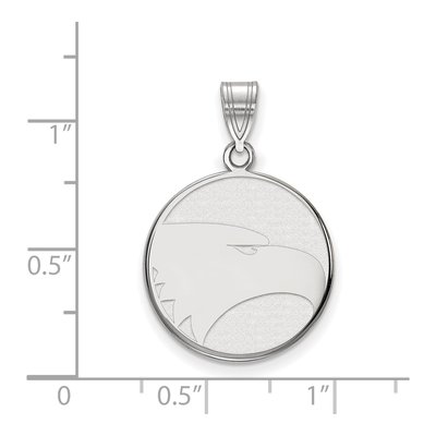 Georgia Southern University 10K White Gold Eagle Large Pendant – view 2
