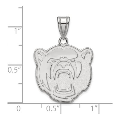 Baylor University 10K White Gold Large Pendant – view 2