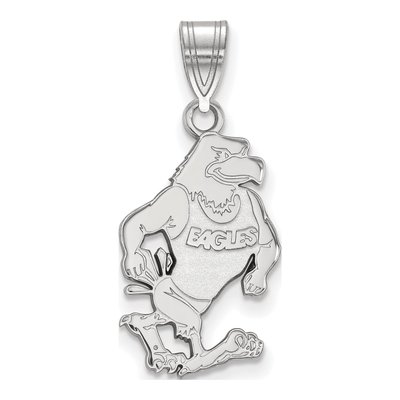 Georgia Southern University 10K White Gold Eagle Large Pendant