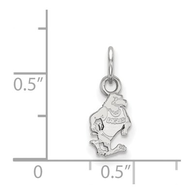 Georgia Southern University 10K White Gold Extra Small Eagle Pendant – view 2