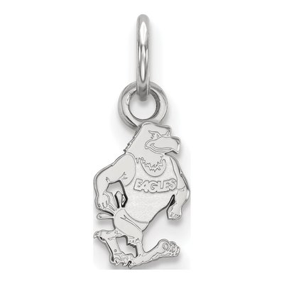 Georgia Southern University 10K White Gold Extra Small Eagle Pendant