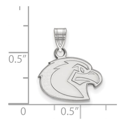 Marquette University 10K White Gold Eagle Small Pendant – view 2