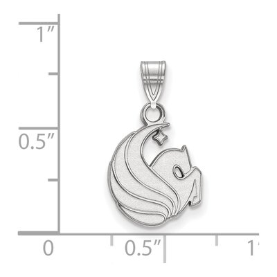 University of Central Florida 10K White Gold Pegasus Small Pendant – view 2