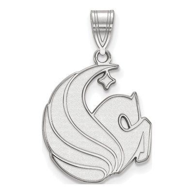 University of Central Florida 10K White Gold Pegasus Large Pendant