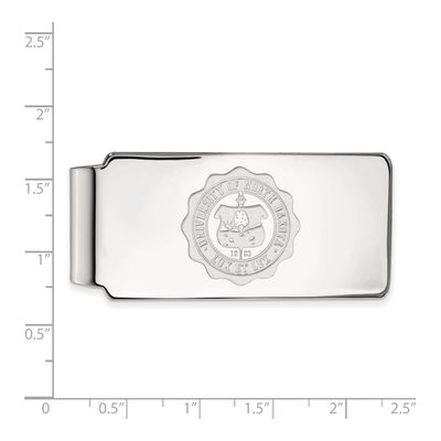 University of North Dakota Crest Money Clip – view 2