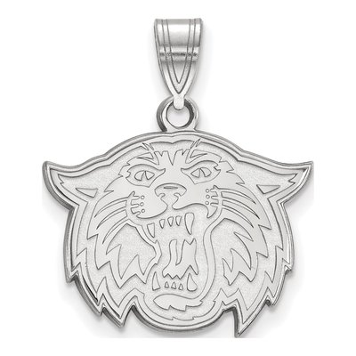 Villanova University 10K White Gold Wildcat Medium Pendant