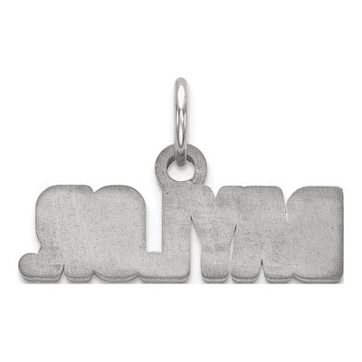 Baylor University 10K White Gold Extra Small Pendant – view 4