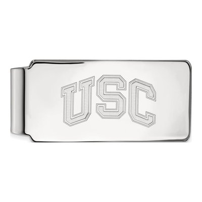 10K White Gold University Of Southern California U-S-C Money Clip