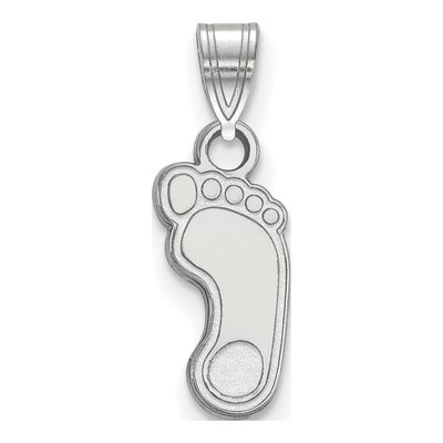 University of North Carolina 10K White Gold Tar Heel Small Pendant