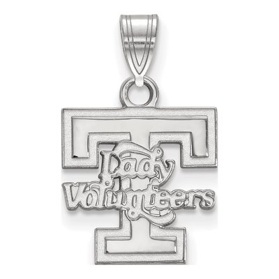 University of Tennessee 10K White Gold Vols Small Pendant