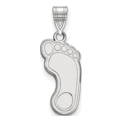 University of North Carolina 10K White Gold Tar Heel Large Pendant