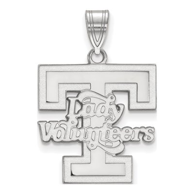 University of Tennessee 10K White Gold Volunteers Large Pendant