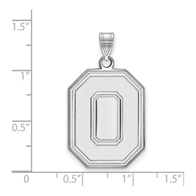 Ohio State Extra Large Letter O Pendant | LogoArt – view 2