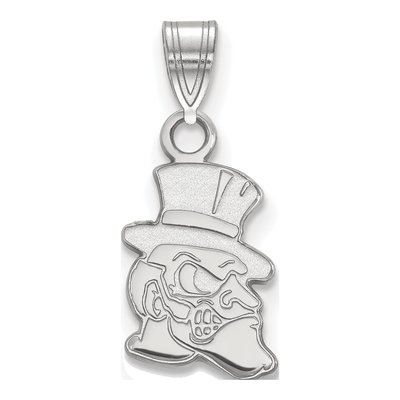Wake Forest University 10K White Gold Demon Deacon Small Pendant