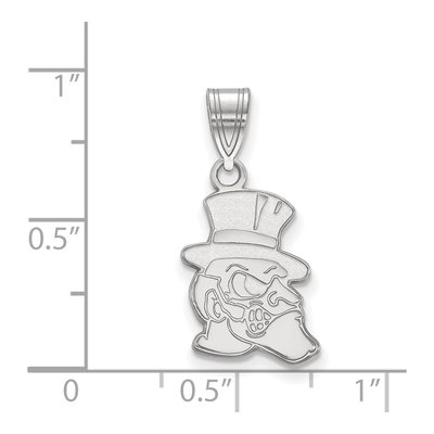 Wake Forest University 10K White Gold Demon Deacon Medium Pendant – view 2