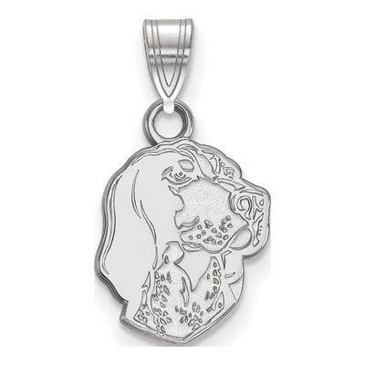 University of Tennessee 10K White Gold Smokey Small Pendant