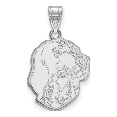 University of Tennessee 10K White Gold Smokey Large Pendant