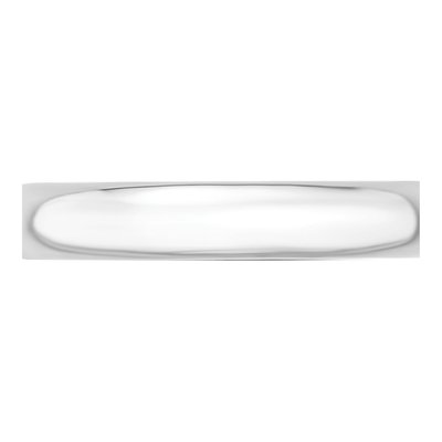 10K White Gold 4mm Weight Comfort-Fit Wedding Band – view 3