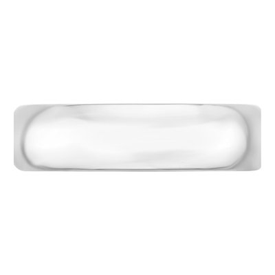 10K White Gold 6mm Weight Comfort-Fit Wedding Band – view 4