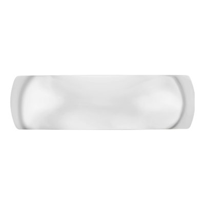 10K White Gold 7mm Weight Comfort-Fit Wedding Band – view 3