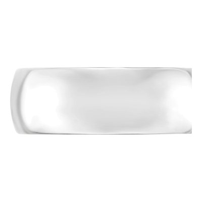 10K White Gold 8mm Weight Comfort-Fit Wedding Band – view 3