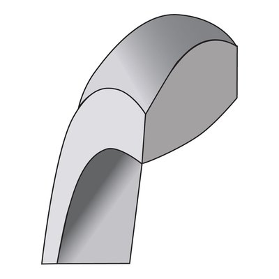 10K White Gold 5mm Comfort-Fit Wedding Band – view 6