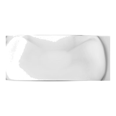 10K White Gold 8mm Half Round Wedding Band – view 2
