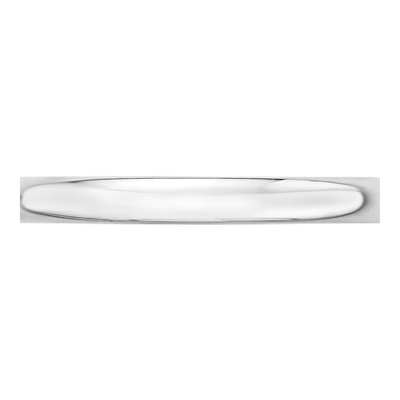 10K White Gold 2.5mm Wedding Band – view 3