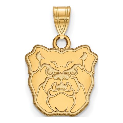 Butler University 10K Yellow Gold Small Bulldog Pendant