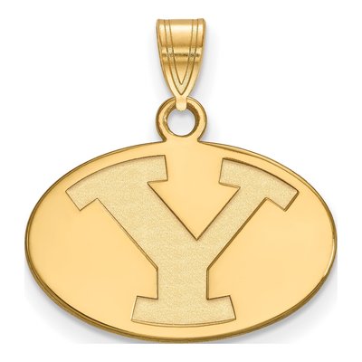 Brigham Young University 10K Yellow Gold BYU Small Letter Y Pendant