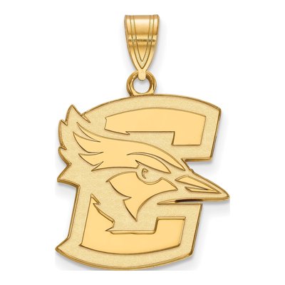 Creighton University 10K Yellow Gold Bluejay Large Pendant