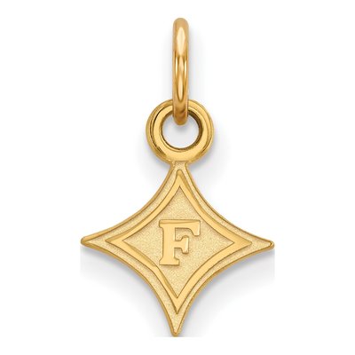 Furman University 10K Yellow Gold Extra Small Pendant