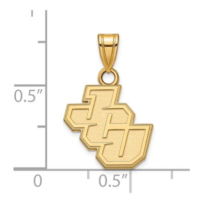 John Carroll University 10K Yellow Gold Small Pendant – view 2