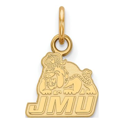 James Madison University 10K Yellow Gold Extra Small Pendant