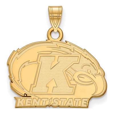Kent State University 10K Yellow Gold Small Pendant