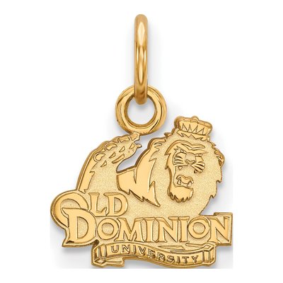 Old Dominion University 10K Yellow Gold Extra Small Pendant